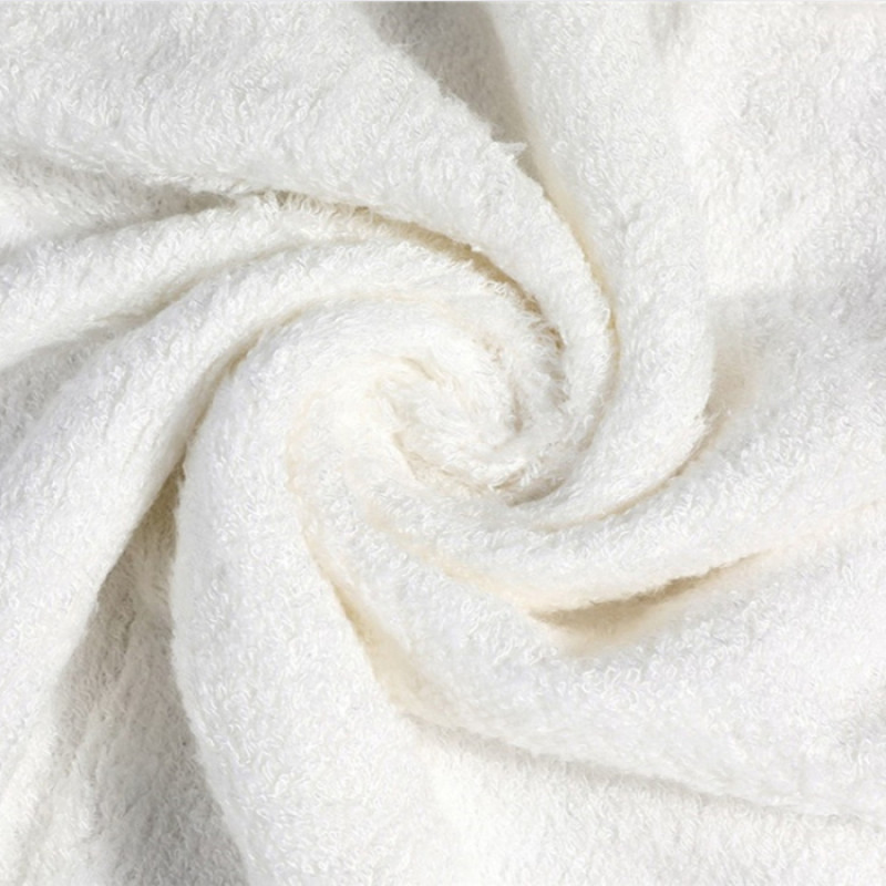 Newborn up to 5years 500 GSM Plush Soft Baby Hooded Towel Bamboo Hypoallergenic 35 x 35 Inch for Sensitive Skin White